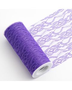 Purple lace on a roll – 15cm x 10m