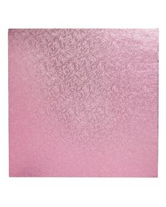 14" (355mm) Cake Board Square Light Pink
