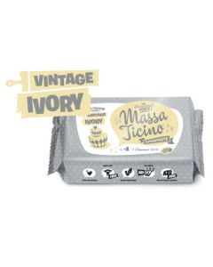 Massa Ticino Vintage Ivory Sugar Paste 250g (Best Before 26/08/2022)