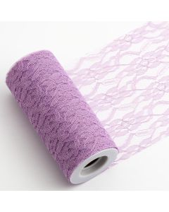 Lilac lace on a roll – 15cm x 10m