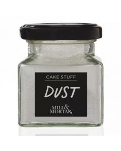 Mill & Mortar Silver Edible Glitter Dust 10g