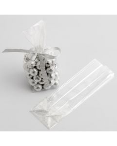 Clear Cello Bag 6x5x20cm (pack of 100)