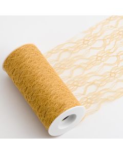 Gold lace on a roll – 15cm x 10m