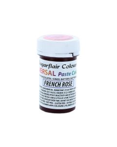 Sugarflair Universal Paste Colour - French Rose (22g)