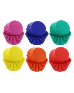 50592 Baked With Love Bright Rainbow Baking Cases (300 Pack)