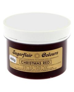 Sugarflair Spectral Christmas Red ( 400g Pot) 