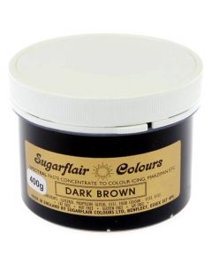 Sugarflair Spectral Dark Brown ( 400g Pot) 