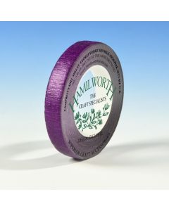 Hamilworth Metallic Purple Florist Tape (12mm x 27m)