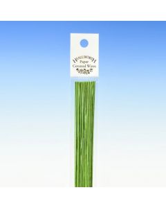 Hamilworth Nile Green Florist Stem Wires - 24 Gauge (Pack of 50)