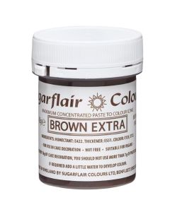 Sugarflair Extra Strong Brown Paste (42g)