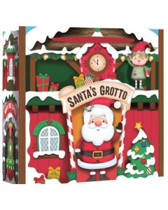 Christmas Grotto Square Jumbo Woven Bag  (45x45x20cm)