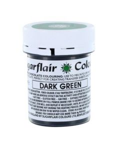 SugarFlair Dark Green Chocolate Colouring (35g)