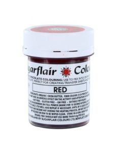SugarFlair Red Chocolate Colouring (35g)