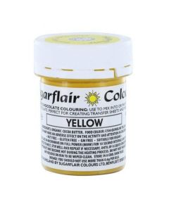 SugarFlair Yellow Chocolate Colouring (35g)