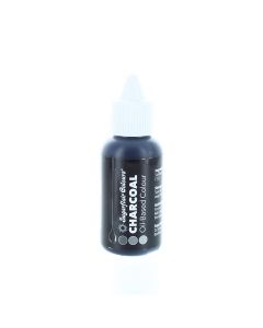 Sugarflair Oil Based Colour Charcoal 30ml