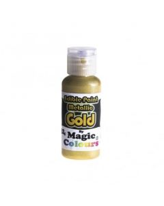 Magic Colours Edible Metallic Paint - Gold 32g