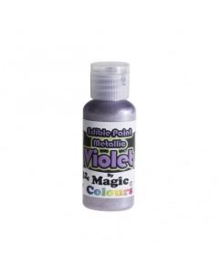 Magic Colours Edible Metallic Paint - Violet 32g
