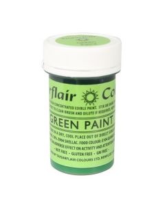 Sugarflair Edible Paint - Green 20g