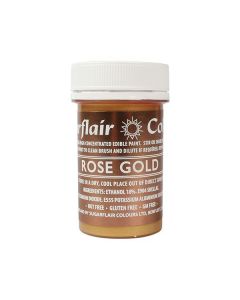 Sugarflair Edible Paint - Rose Gold 20g