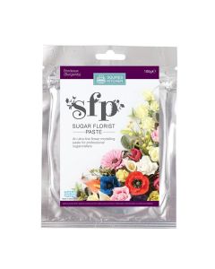 Squires Sugar Florist Paste (SFP) - Bordeaux (Burgundy) - 100g