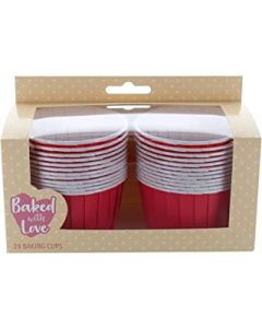 Baking Cup Cases Red - pack of 24