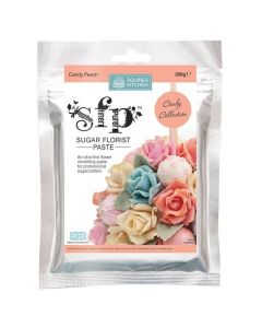 Squires Sugar Florist Paste (SFP) - Candy Peach - 200g