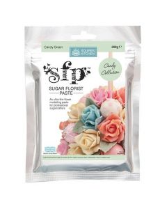 Squires Sugar Florist Paste (SFP) - Candy Green - 200g