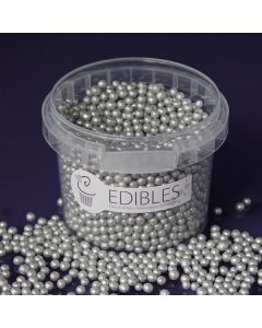 Purple Cupcakes 4mm Shimmer Pearls - Sterling - 80g