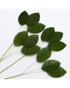 Posy Leaf Green (36 Leaves/ 12 Stems per pack)
