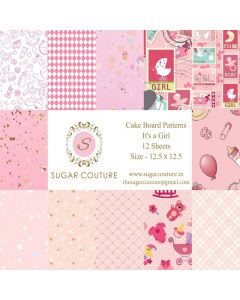 Sugar Lane 'It's A Girl' Contact Paper - Book of 12