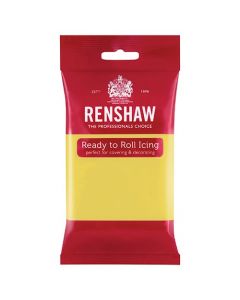 Renshaw RTR Icing Pastel Yellow 250g (Dated Aug 22)