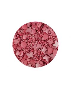Sprinkletti: Deep Pink Edible Sprinkles - 100g