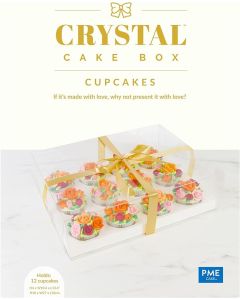 PME Crystal Cupcake Box - Holds 12