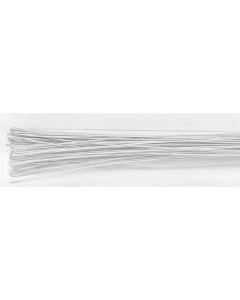 White Stem Wire: 24 Gauge (pack of 50)