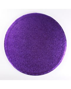 8" Purple Drum Round