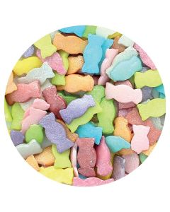 Purple Cupcakes - Rainbow Shimmer Sweets Mix - 60g (Dated July 2021) 