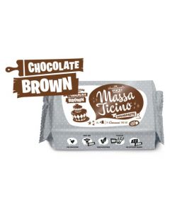 Massa Ticino Chocolate Brown Sugar Paste 250g