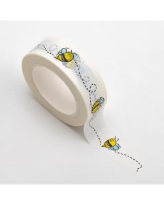 AT038 - Adhesive Washi Tape – Little Bees 15mm x 10m