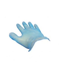 Medium Vinyl Glove Blue (PGLV478) x100