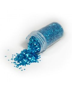 Blue Edible Glitter Squares - 7g