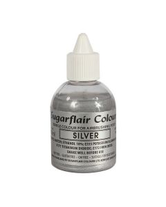 Sugarflair Airbrush Colour Silver