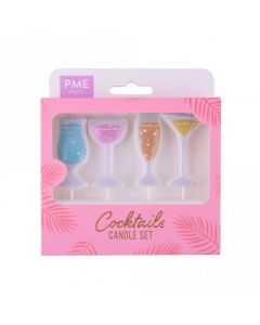 PME Cocktail Candles - Set of 4
