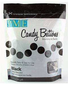 PME Black Candy Buttons: Vanilla Flavoured (10oz)