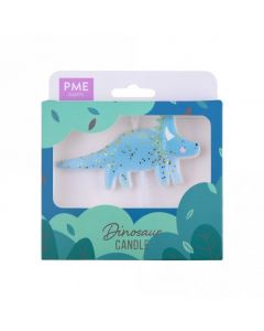 PME 3D Triceratops Dinosaur Candle