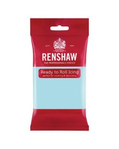 Renshaw Ready To Roll Icing Duck Egg Blue 250g (Best Before September 2021) 