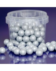 Purple Cupcakes 10mm Pearls - Silver - 100g