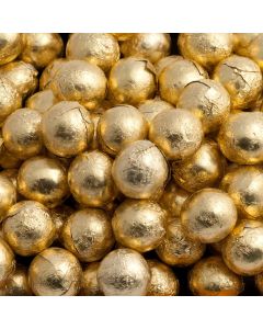 Gold Foiled Chocolate Balls – 500g