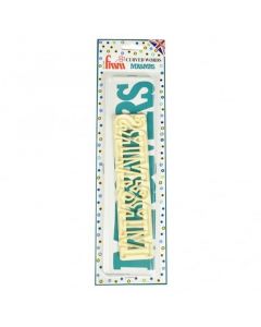 FMM - Mr And Mrs Curved Words Cutter
