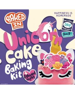 Baked In - Unicorn Cake Baking Kit 