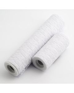 White lace on a roll – 15cm x 10m